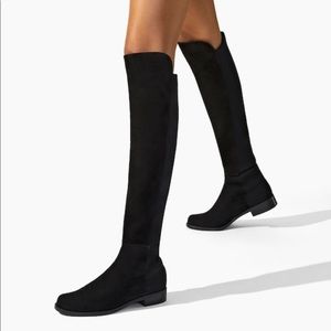 Stuart Weitzman Suede 5050 Boots